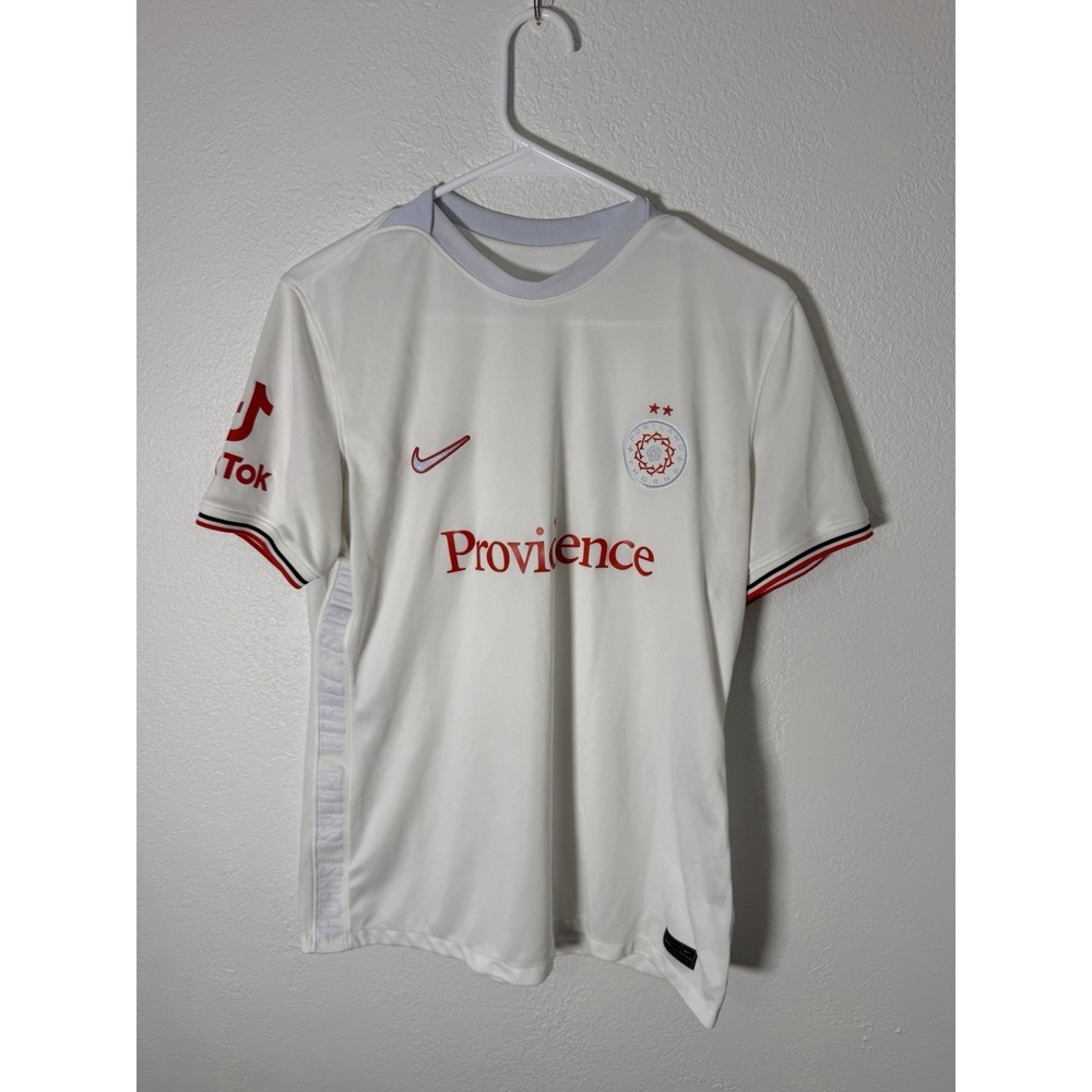 Nike Portland Thorns FC 2022 Secondary Jersey Womens Size XL White Soccer